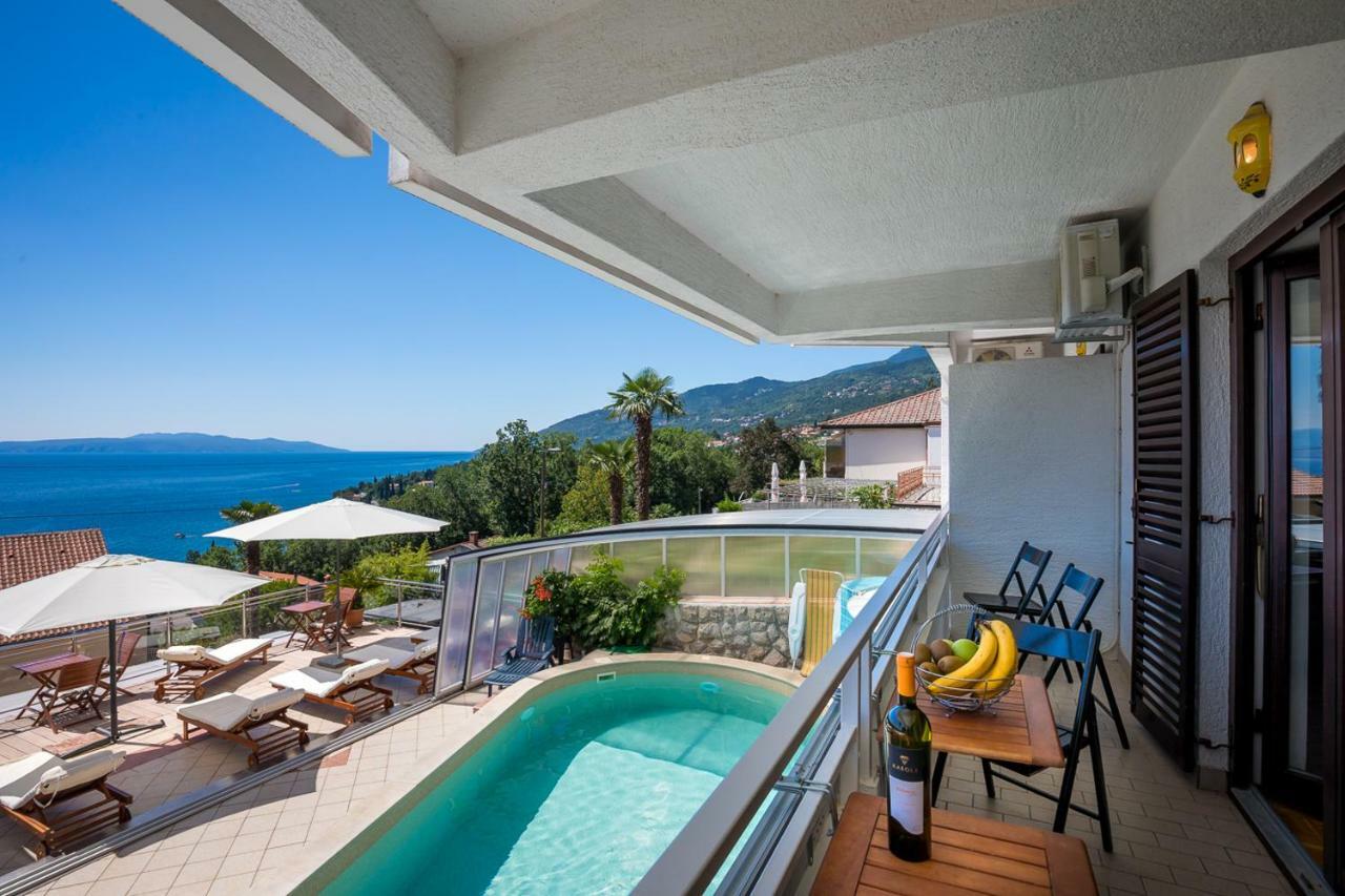 Ičići Villa Roses Apartments & Wellness מראה חיצוני תמונה