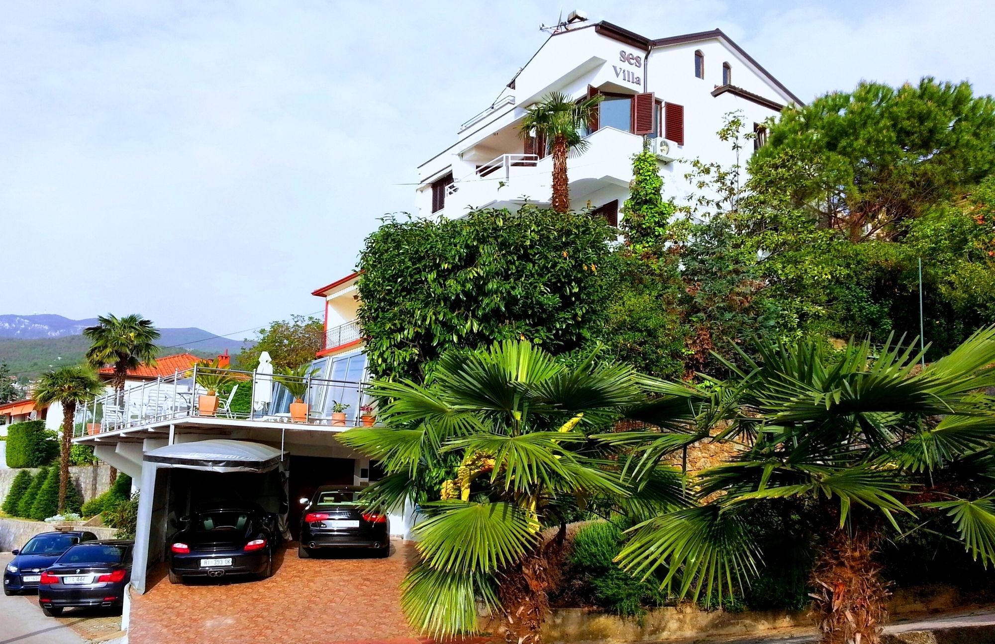 Ičići Villa Roses Apartments & Wellness מראה חיצוני תמונה